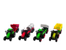 Kids Globe Tractor met Aanhanger Licht & Geluid 1:32