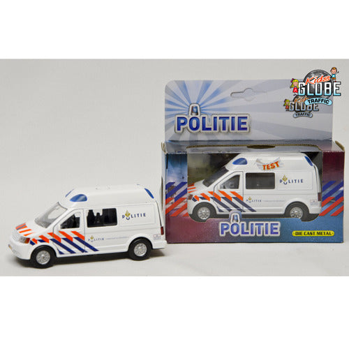 Kids Globe Traffic Politie Bus