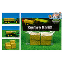 Kids Globe Rechthoekige Stro Balen 1:32, 4st.