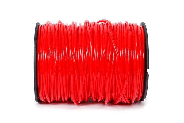 Springtouw 150 meter rood op rol 5mm