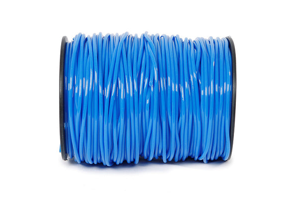 Springtouw 150 meter blauw op rol 5mm