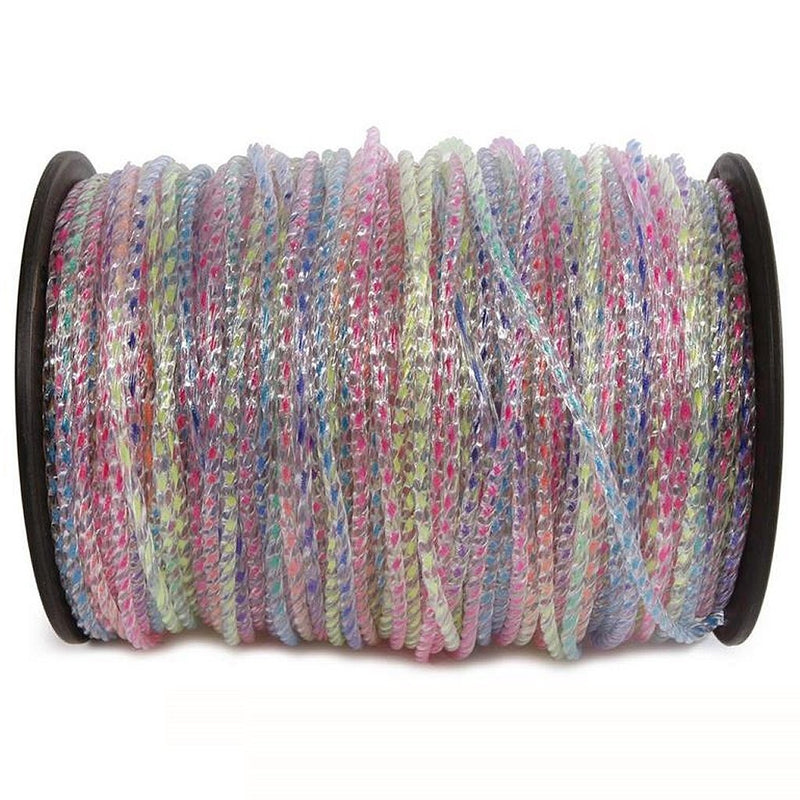 Springtouw 150 meter transparant op rol 5mm