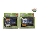 Kids Globe Paarden, 4st. 1:32