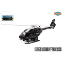 2-Play Traffic Pull-Back Helikopter + Licht en Geluid Zwart