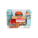Die-Cast Snacktruck met Licht en Geluid 11 cm