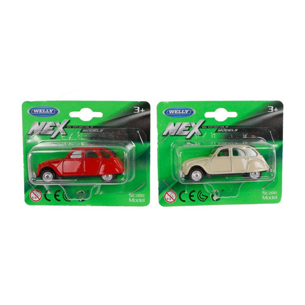 Welly Die-Cast Citro&euml;n 2CV 1:60 Assorti