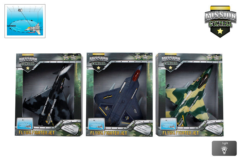 Mission Control military straaljager met licht 3 Ass