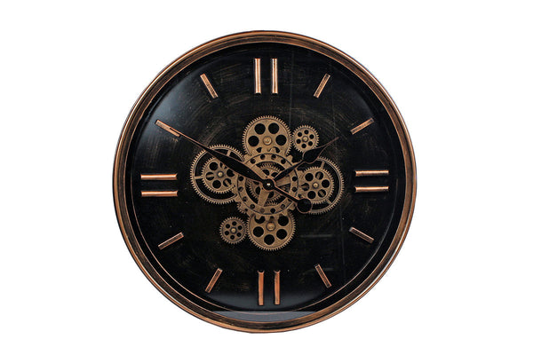 Radarklok Boston oud goud 60x8x60cm