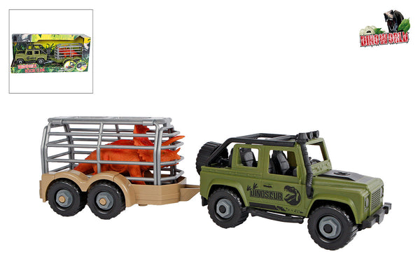 Dinoworld Auto met Dinotrailer