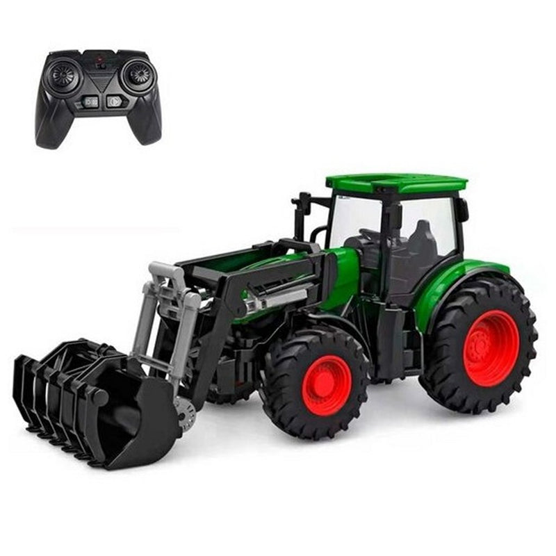 Kids Globe RC Tractor met Frontlader - Groen