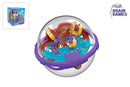 Brain Games 3D bal spel 100 obstacles 12.5x12.5cm