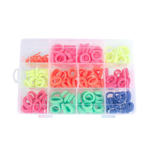 Soft Loom Bands met 180 bandjes en 15 Clips