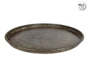 Onderbord Rayan antiek zink gerecycled metaal 54x54x3cm