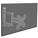 Cavus WMV8001 Muursteun Design Brushed Single Handgeborsteld Aluminium