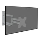 Cavus WMV9001 Design Brushed Single XL Muurbeugel Zilver