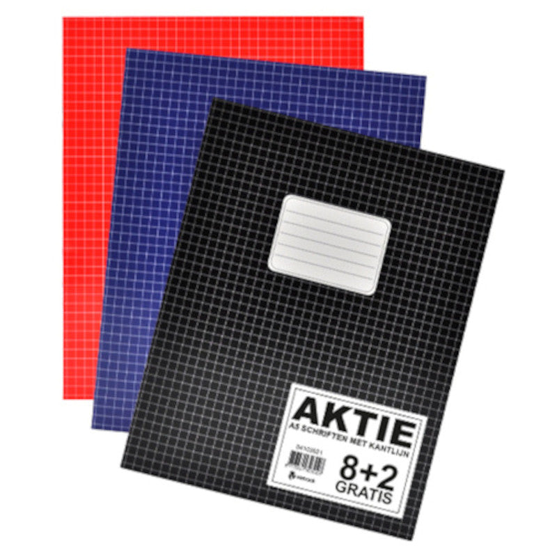 SOHO Schrift A5 ruit 5mm basic 10 stuks