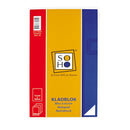 SOHO Kladblok 115x198mm 10 stuks