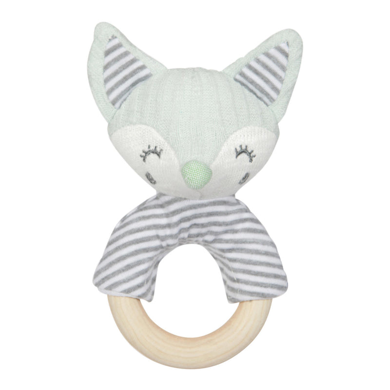 Foxy Fox houten ringrammelaar