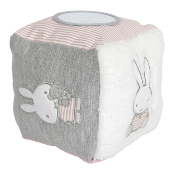Nijntje Knuffel-Activiteitenkubus Roze/Grijs
