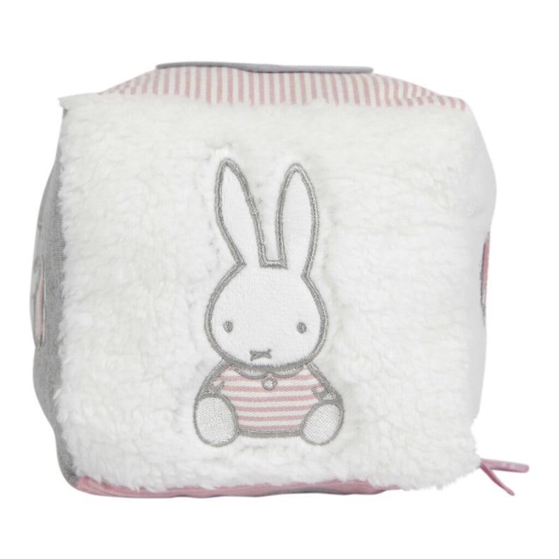 Nijntje Knuffel-Activiteitenkubus Roze/Grijs