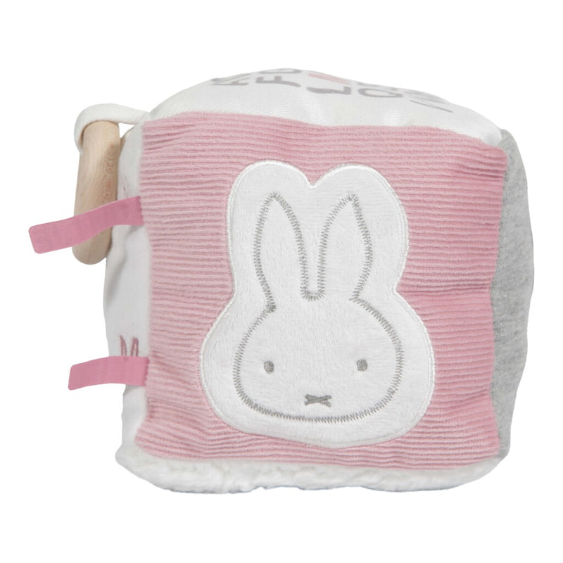 Nijntje Knuffel-Activiteitenkubus Roze/Grijs