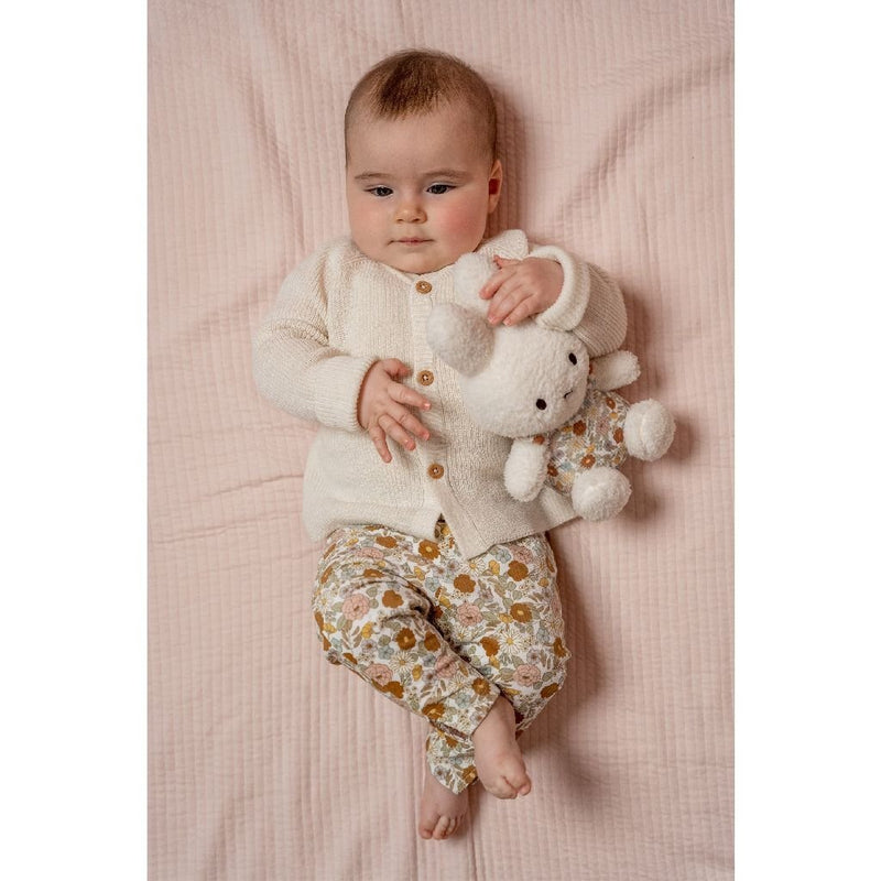 Vintage flowers knuffel 35 cm. NIJN778