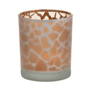 Theelichthouder Giraffe Mat Gold 80x70mm