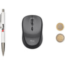 Trust Yvi Draadloze Mini Muis Zwart