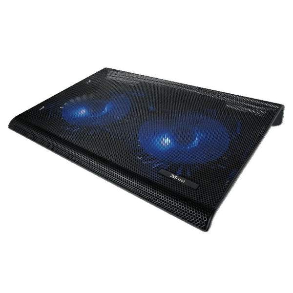 Trust Azul Laptop Cooling Stand met 2 Ventilatoren Zwart
