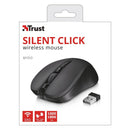 Trust Mydo Silent Click Draadloze Muis Zwart