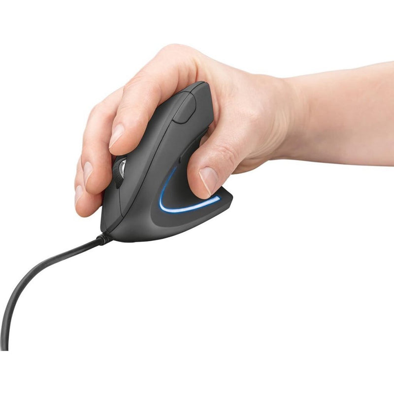 Trust Verto Ergonomische Muis Zwart