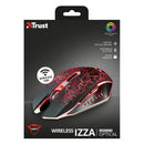 Trust GXT 107 Izza Draadloze Gamingmuis Zwart