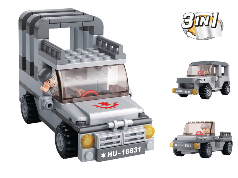 Sluban M38-B0537A 3in1 Jeep 110-delig