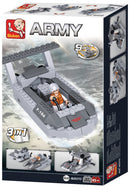 Sluban M38-B0537D 3in1 Landingsvaartuig 97-delig