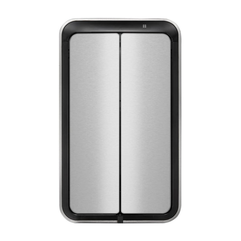 EKO DeLuxe Phantom Sensor Afvalbak 30L Mat RVS