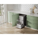 EKO Inbouwafvalbak 20+4L Grijs