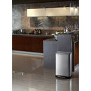 EKO E-Cube Pedaalemmer 40L Mat RVS