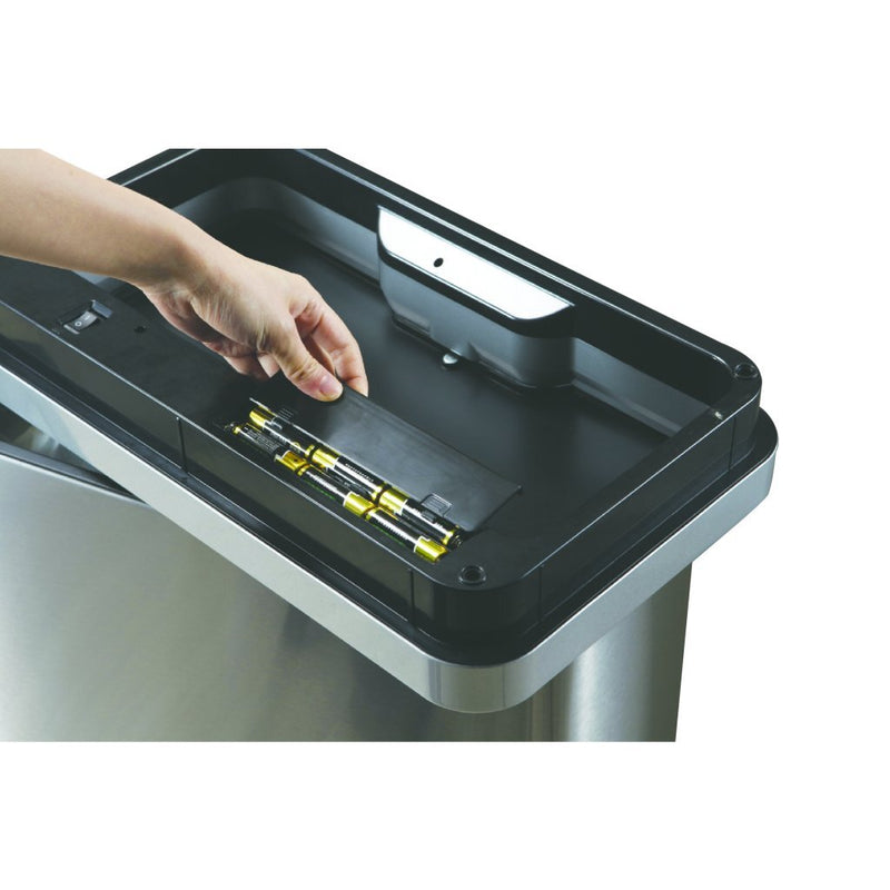 EKO Mirage Sensor Afvalbak 30L Mat RVS
