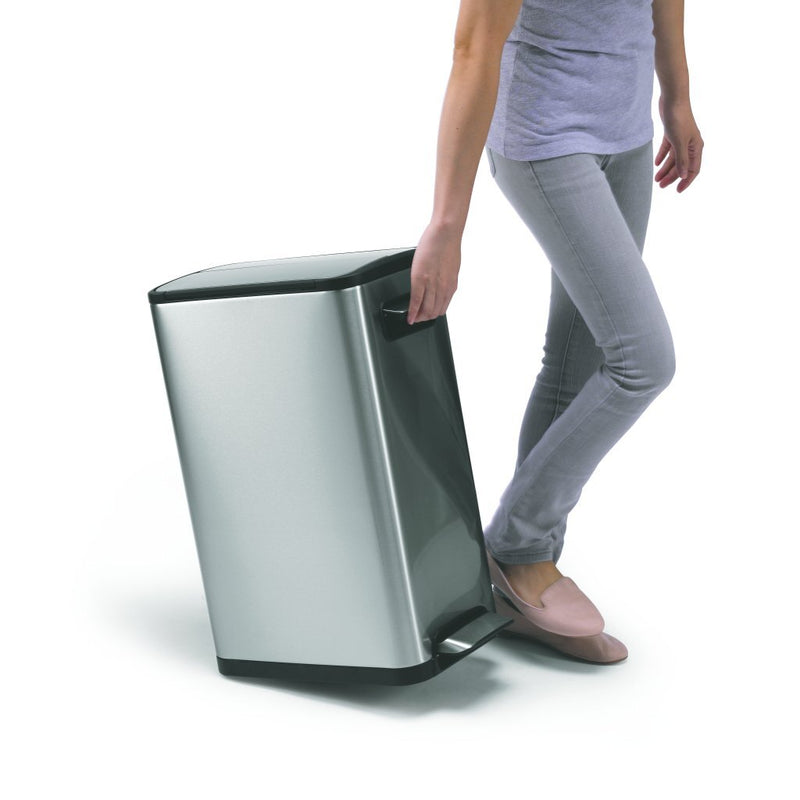 EKO Ecofly Pedaalemmer 45L Mat RVS