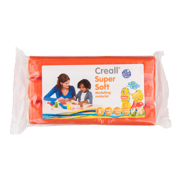 Creall Boetseerklei Soft Oranje 500 gram