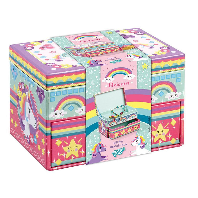 Unicorn sieradenbox versieren 071544
