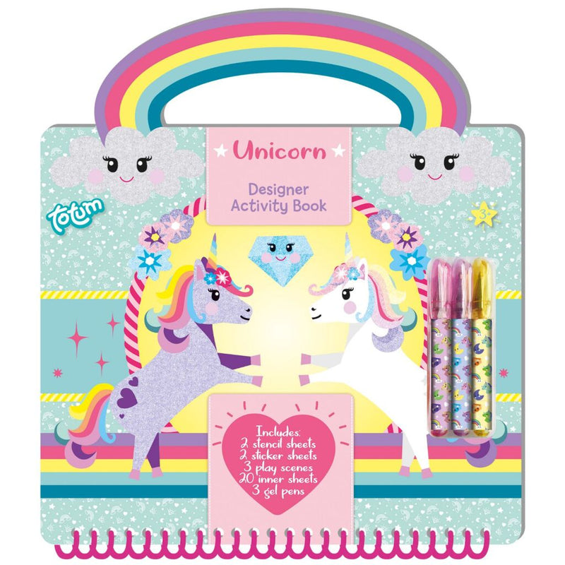 Totum Unicorn Designer Activiteitenboek