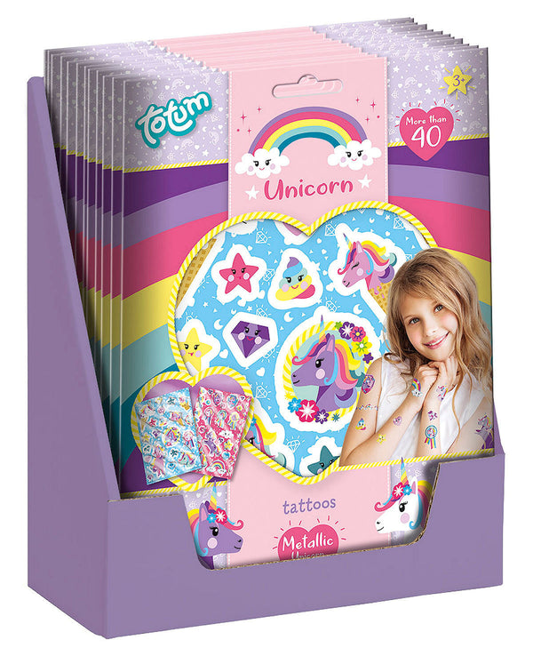 Totum Eenhoorn Metallic Tattoos