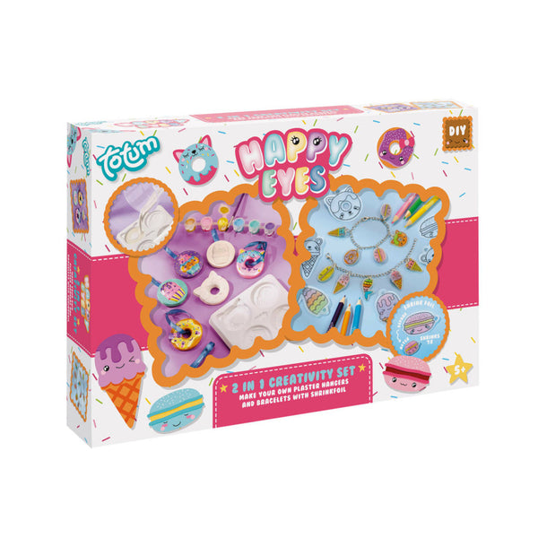 Totum Happy Eyes 2in1 Set Gips Gieten-Krimpfolie