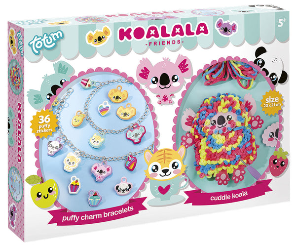Totum 2in1 Koalala 
Puffy charm bracelets and cuddle pillow