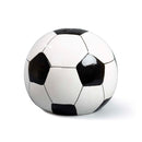 Voetbal Spaarpot 12.5 cm Zwart/Wit