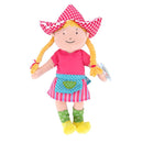 Knuffel Pluche Fien en Teun - Boerin Fien, 35cm