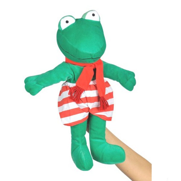 De Wereld van Kikker Pluche Handpop Knuffel 40 cm