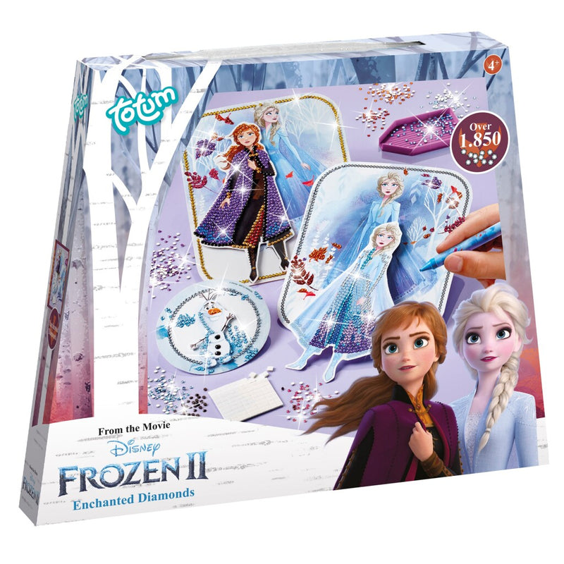 Totum Disney Frozen 2 - 3D kaarten met Strassteentjes