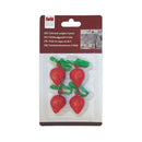 Dutch House Tafelkleedgewichtjes Aardbeien 4 Stuks